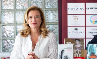 Valerie Trierweiler, au Festival des livres de Marseille en 2018.