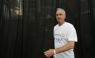 Johan Cruyff à Kuala Lumpur, le 25 mars 2014.