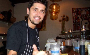 Le chef Ludovic Lefebvre, à Los Angeles