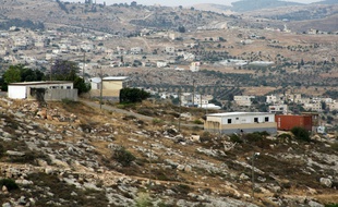 Le village de Beit Awwa, en Cisjordanie, le 16 mai 2013.