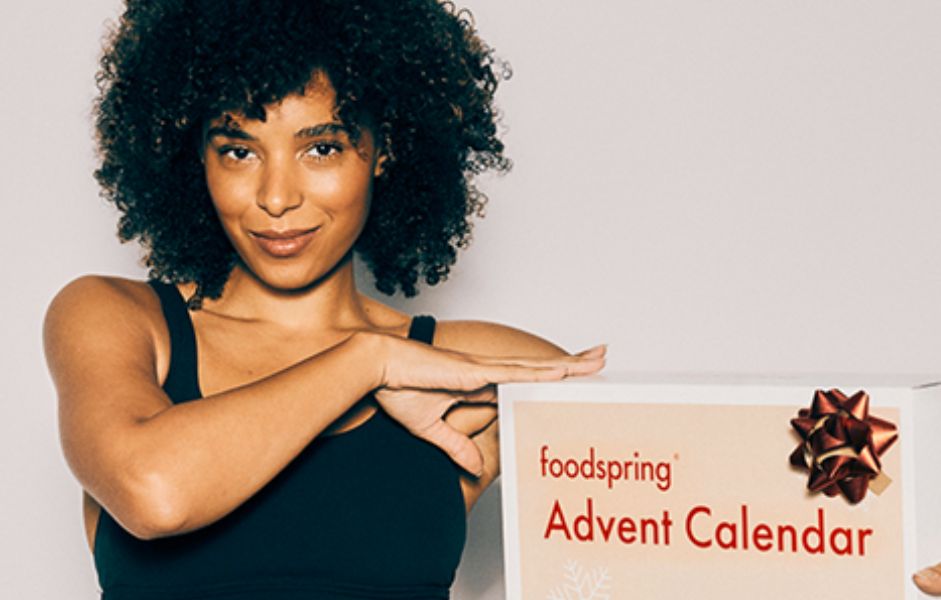 Foodspring Le calendrier de l’Avent fitness est déjà de retour avant Noël