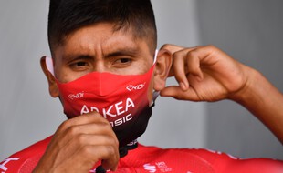 Nairo Quintana lors du Tour de France 2020.