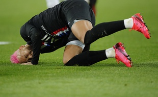Neymar a été touché contre Montpellier, le 1er février 2020.