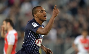 Nicolas Maurice-Belay sous le maillot des Girondins de Bordeaux.