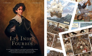 Couverture et planches de l'album « Les indes fourbes »