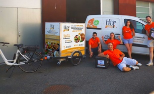 Hop'lunch a séduit 1200 clients en une année