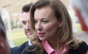 Valérie Trierweiler à Brive-la-Gaillarde (Corrèze) en décembre 2013.