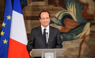 François Hollande à Paris, le 6 décembre 2012.