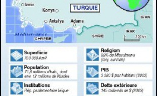 Près de la moitié des Européens sont contre l'adhésion de la Turquie à l'Union européenne, même si Ankara remplissait tous les critères requis, selon un sondage publié vendredi par la Commission européenne.