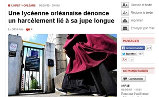 Capture d'écran de La République du Centre.