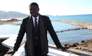 Pape Diouf à Marseille le 4 février 2014.