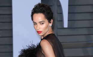L'actrice Zoë Kravitz