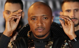 Le rappeur Soprano lors de la cérémonie des NRJ Music Awards à Cannes, le 12 novembre 2016.
