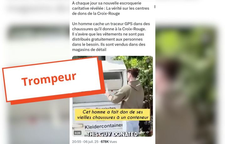 La vidéo d'un internaute allemand est devenue virale sur les réseaux sociaux. 