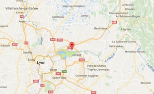 La commune de Thil, dans l'Ain.