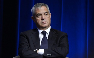 Le patron de la Direction générale de la sécurité intérieure (DGSI) Patrick Calvar à Paris le 13 octobre 2015