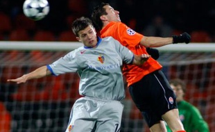 Le Shakhtar Donetsk gagne 5-0 face à Bâle le 26 novembre 2008.