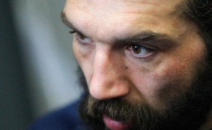 Sébastien Chabal pendant les Tournoi des VI Nations 2009.