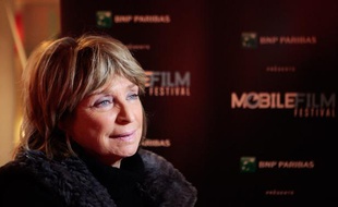 Danièle Thompson, lors du Mobile Film Festival, le 8 février 2012 à Paris