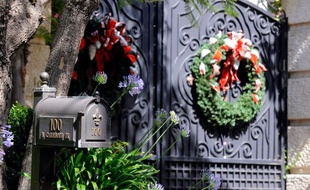 La résidence de Michael Jackson, à Beverly Hill où l'ambulance est venue le chercher