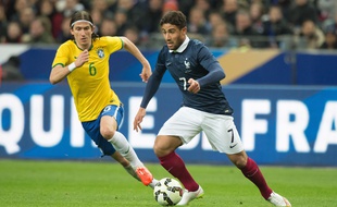Nabil Fekir était entré en jeu à un quart d'heure de la fin le 26 mars lors de la défaite (1-3) face au Brésil de Filipe Luis. Nivière/Sipa
