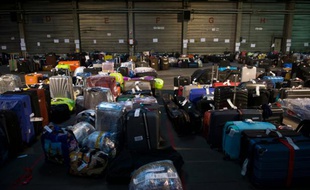 Des bagages. (Illustration)