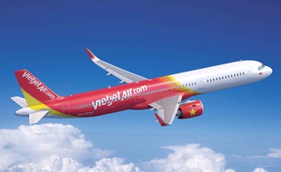 Le futur A321neo de la compagnie vietnamienne Vietjet.