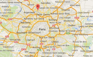Google Maps d'Epinay-sur-Seine (Seine-Saint-Denis).