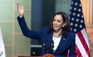 La vice presidente américaine, Kamala Harris en visite au Guatemala en juin 2021.