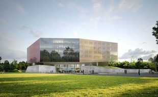 Le futur palais de justice de Lille.