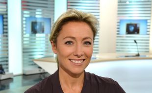 La journaliste Anne-Sophie Lapix.