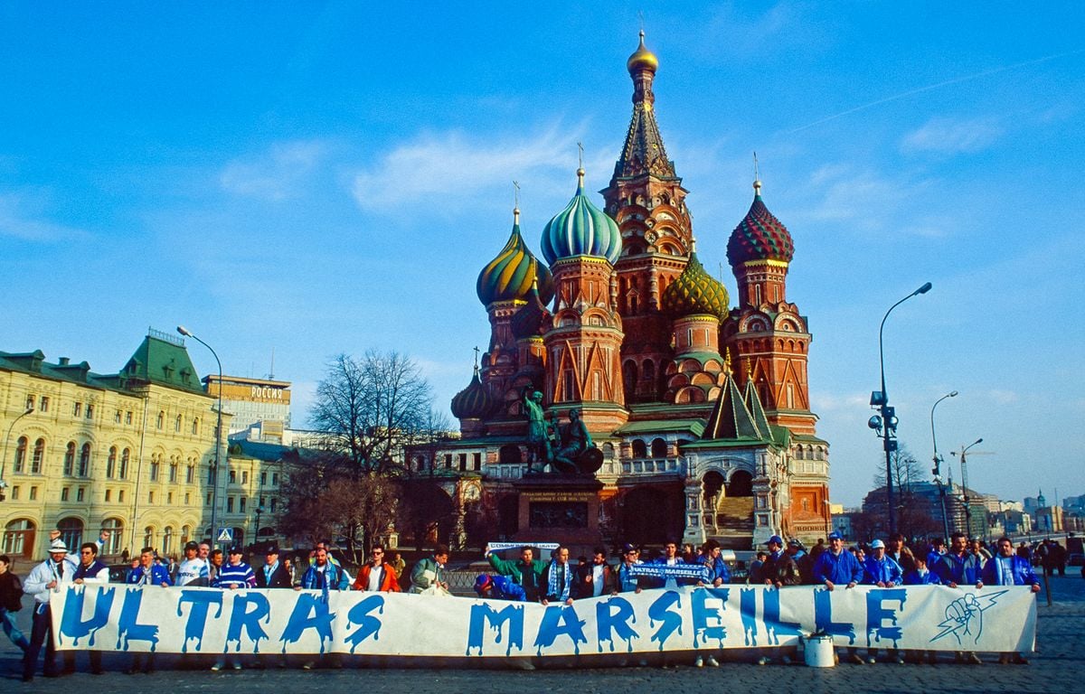 En images : Instant « vignette Panini » avec la saison des ultras de l'OM 1990-1991