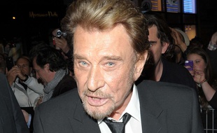Johnny Hallyday, le 31 mars 2014, à Paris.
