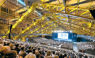 La Halle Tony-Garnier, ici en 2012, accueillera l'ouverture du festival ce lundi.
