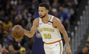 Stephen Curry a rejoué après quatre mois d'absence, le 6 mars 2020.