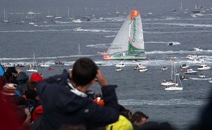 La foule était déjà nombreuse au Cap Fréhel pour le départ en 2010.