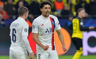 Marquinhos à Dortmund le 18 février 2020.