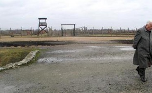 Claude Bloch à Auschwitz.