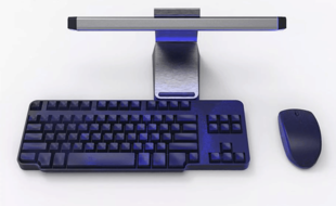 Une lampe pour clavier anti-Covid et antibactérienne