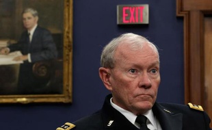 Le général Martin Dempsey, le plus haut gradé américain, le 4 mars 2015 à Washington
