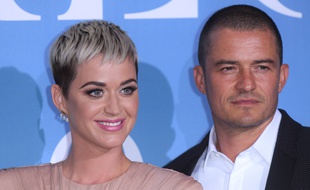 Katy Perry et son compagnon, Orlando Bloom.