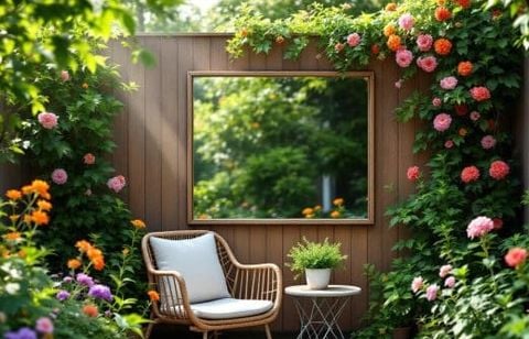 Jardin d’été : l’astuce maline pour agrandir visuellement votre coin détente sans gros travaux