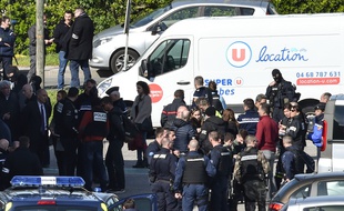 Les forces de l'ordre ont tué l'assaillant lors de l'assaut dans le supermarché de Trèbes, le 23 mars 2018.