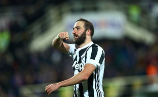 Gonzalo Higuain, le 9 février 2018.