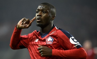 Nicolas Pépé, l'attaquant lillois