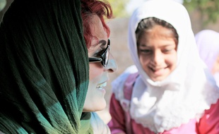 L'actrice Behnaz Jafari dans Trois Visages de Jafar Panahi