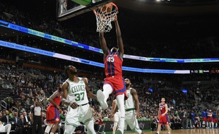 Doumbouya et les Pistons se sont imposés sur le parquet des Celtics.