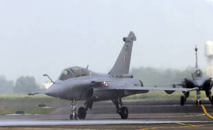 Un avion de combat Rafale, le 10 septembre 2020.
