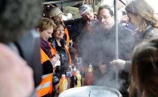 Pour les métallos, la merguez partagée en février avec celui qui était alors candidat socialiste à la présidentielle n'est plus qu'un souvenir au goût amer.
