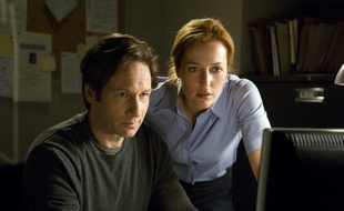 David Duchovny et Gillian Anderson dans le film «The X Files: I want to believe» en 2008.
